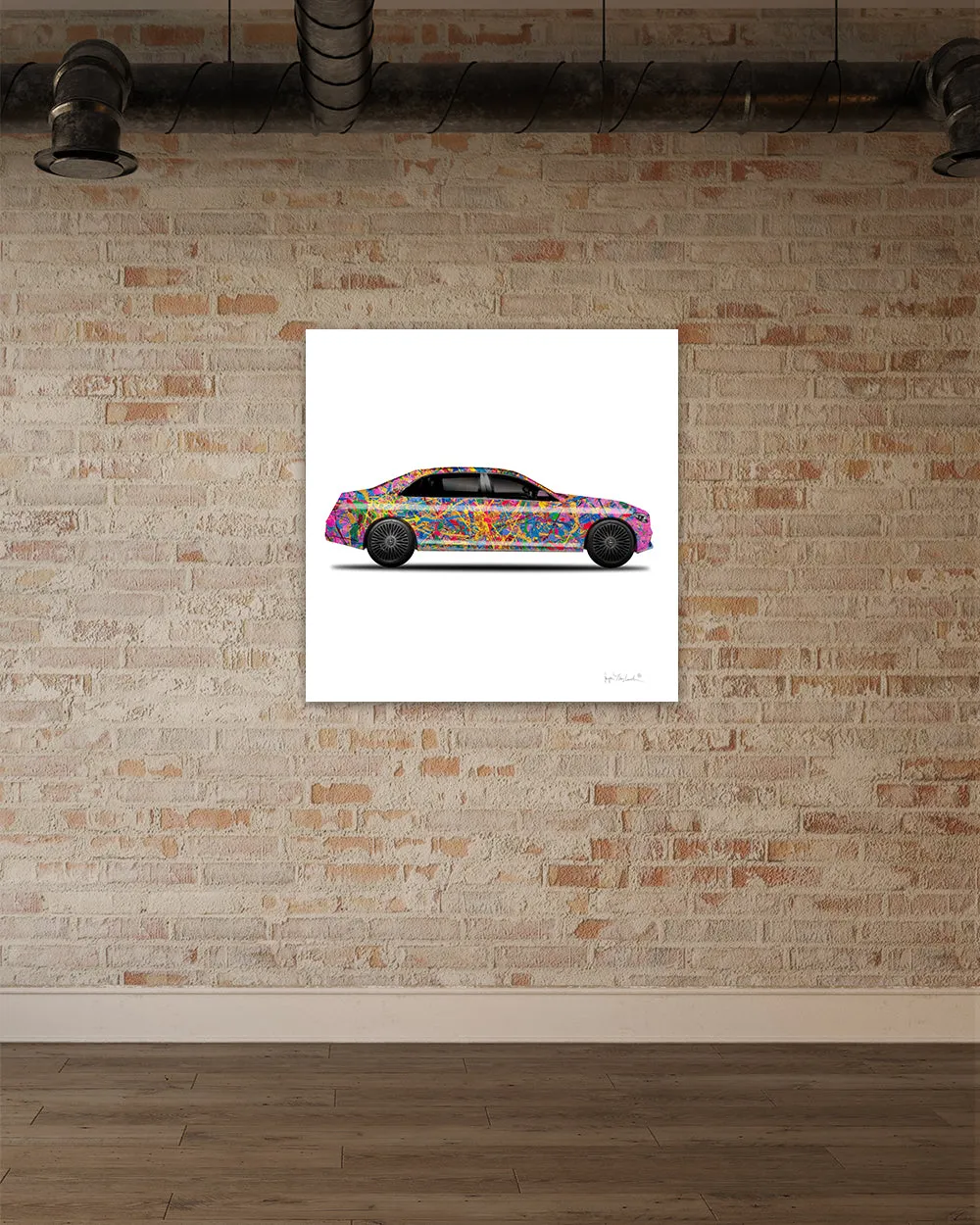 1 - Quantum Dream Car by Jumper Maybach® (Print on Canvas)