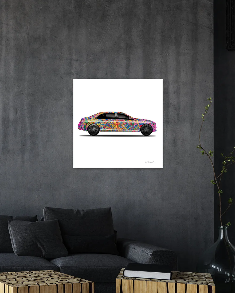 1 - Quantum Dream Car by Jumper Maybach® (Print on Canvas)
