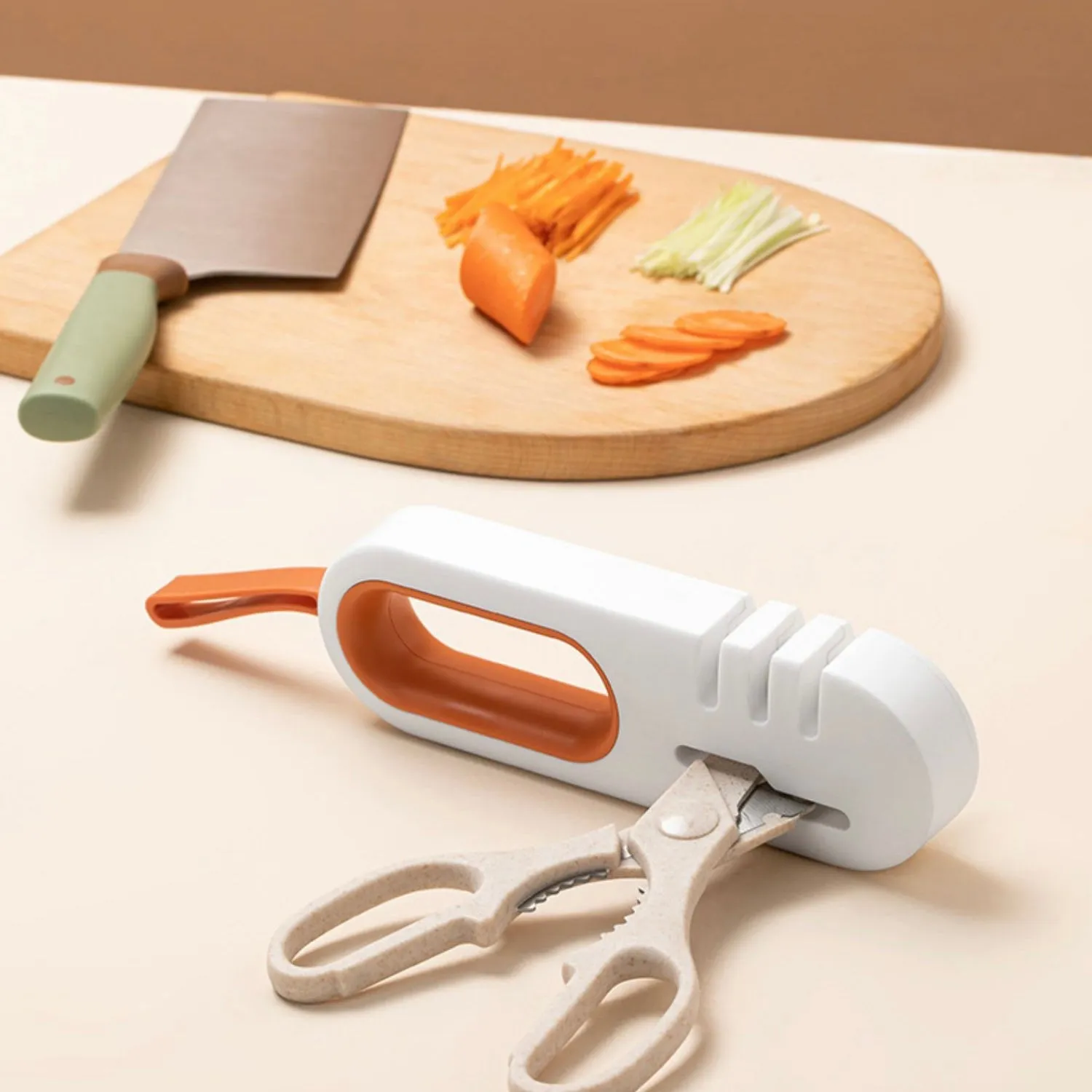 4-in-1 Kitchen Knife Sharpener Handy Innovative Tools