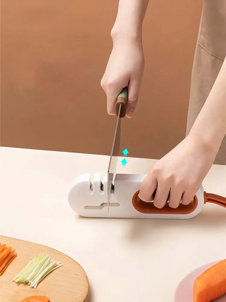 4-in-1 Kitchen Knife Sharpener Handy Innovative Tools