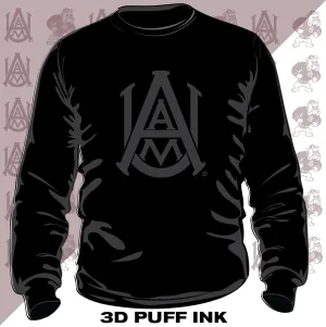 Alabama A&M | Celebrate BHM | 3D PUFF Ink Unisex Sweatshirt (**)