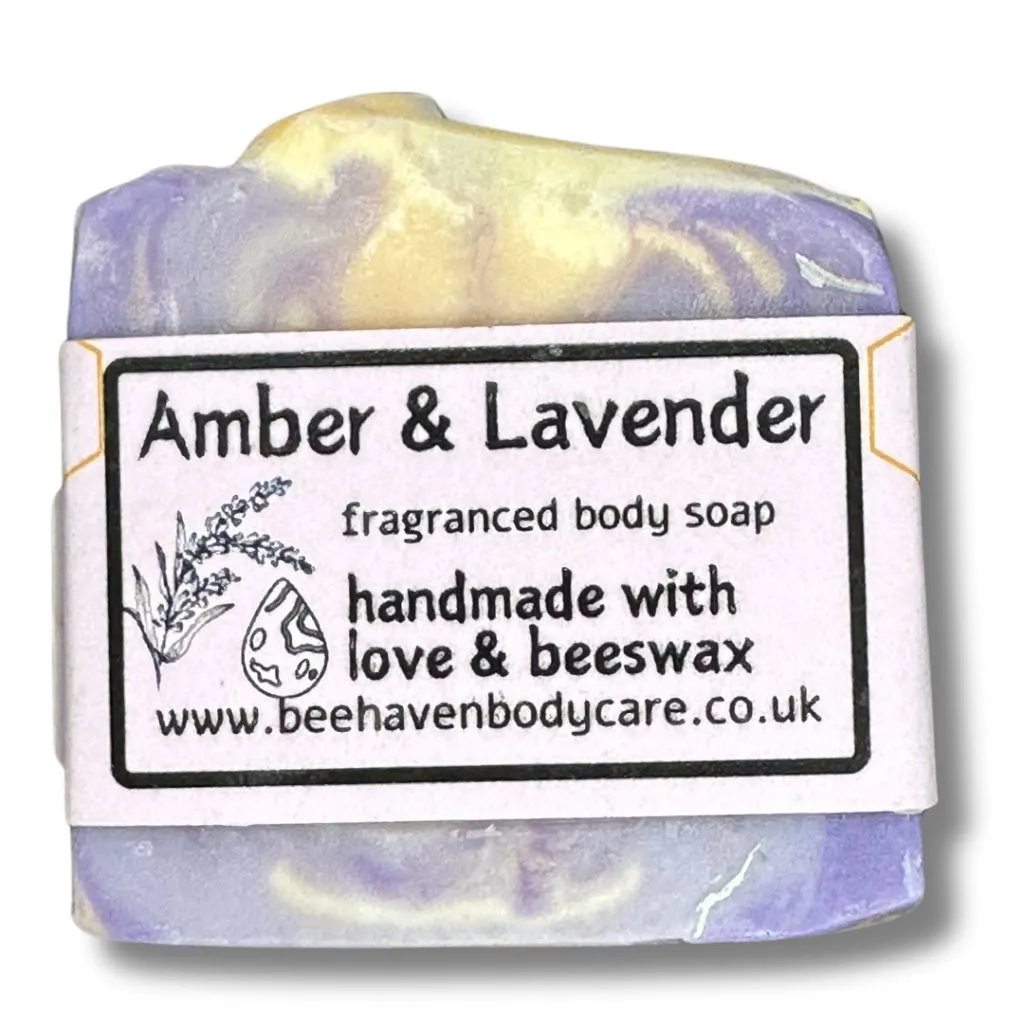 Amber & Lavender (Fragranced) Beeswax Soap