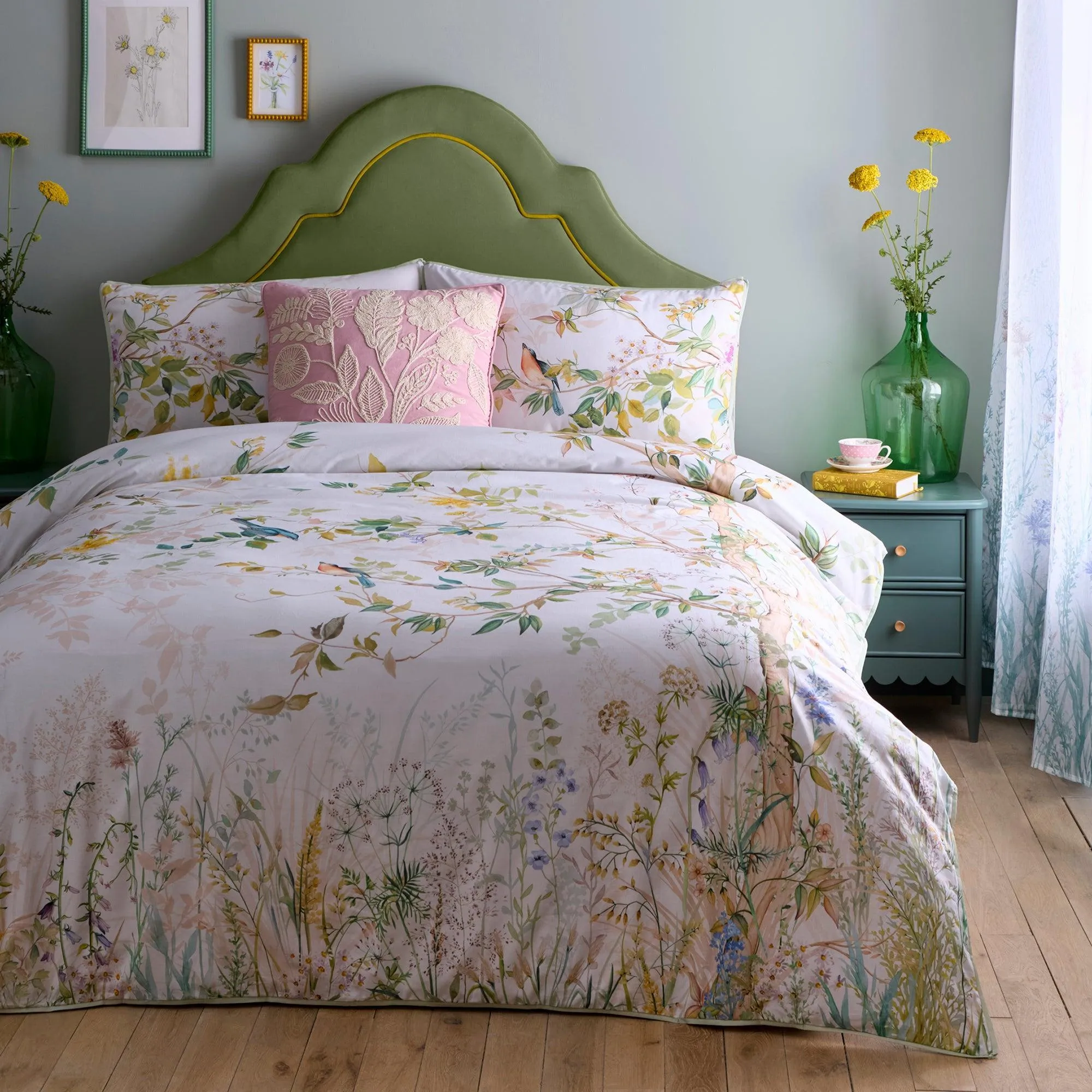 Appletree Heritage Arianna Duvet Cover Set - Natural
