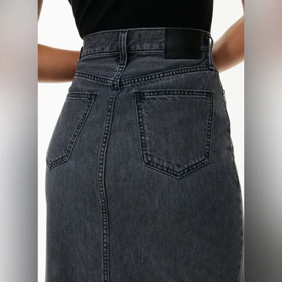 Aritzia Denim Forum The '90s Vintage Maxi Jean Skirt
