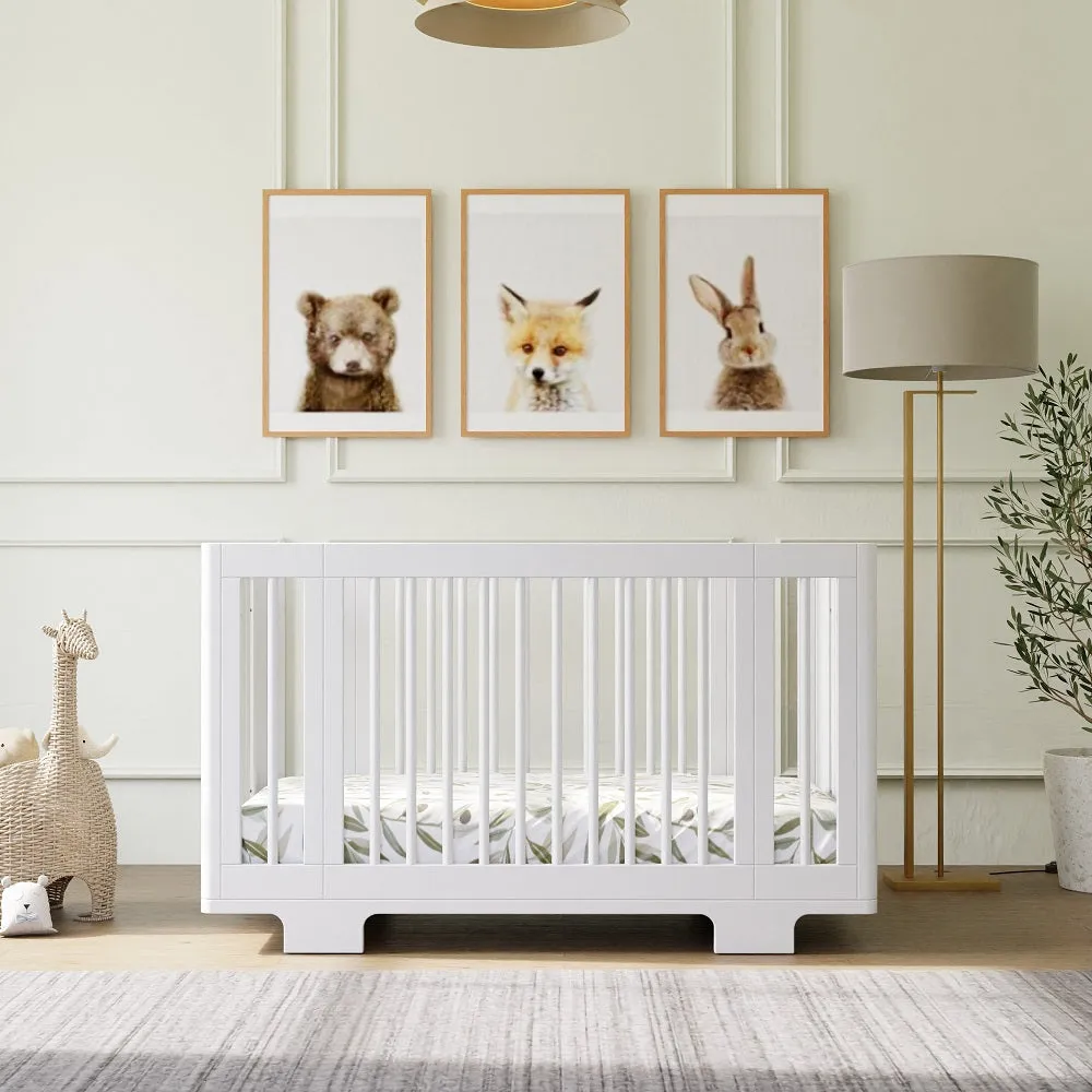Babyletto Yuzu 8-in-1 Crib with All-Stages Conversion Kits (White) IN-STOCK