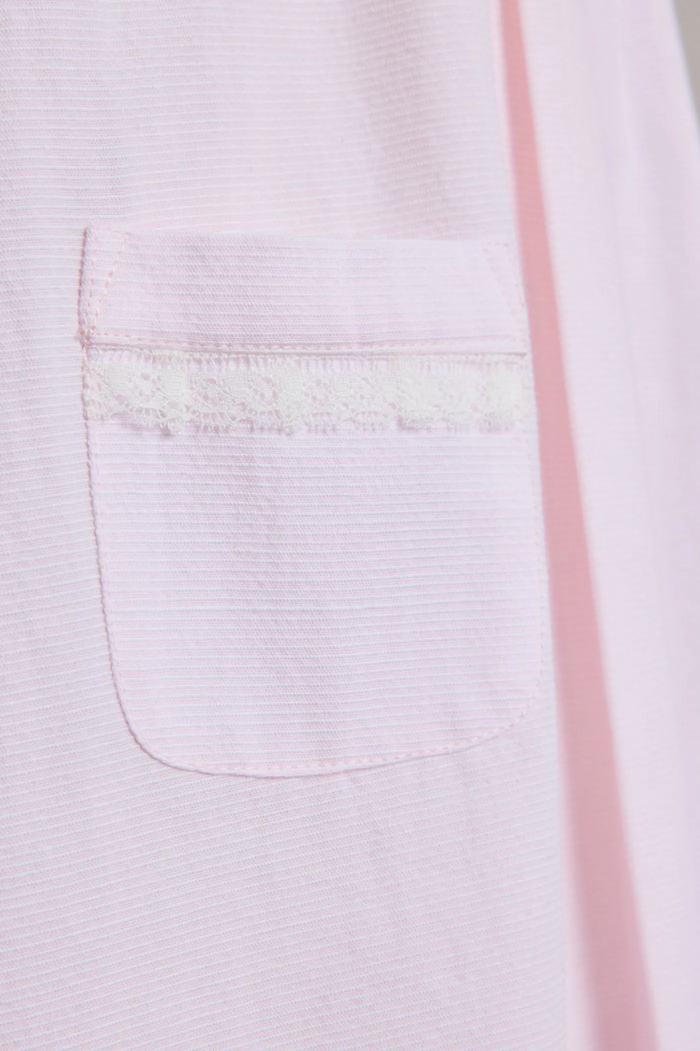 Bubble Dress in Plain Stripes Pink