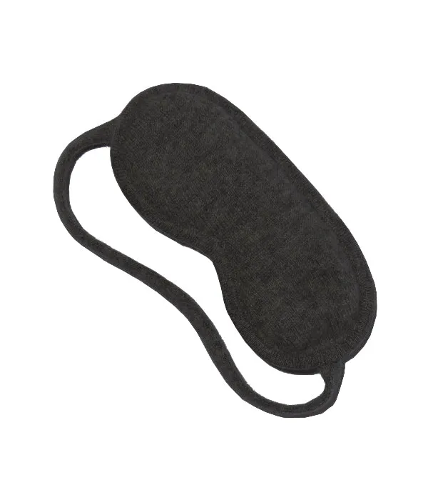 Cashmere Eyemask in Charcoal