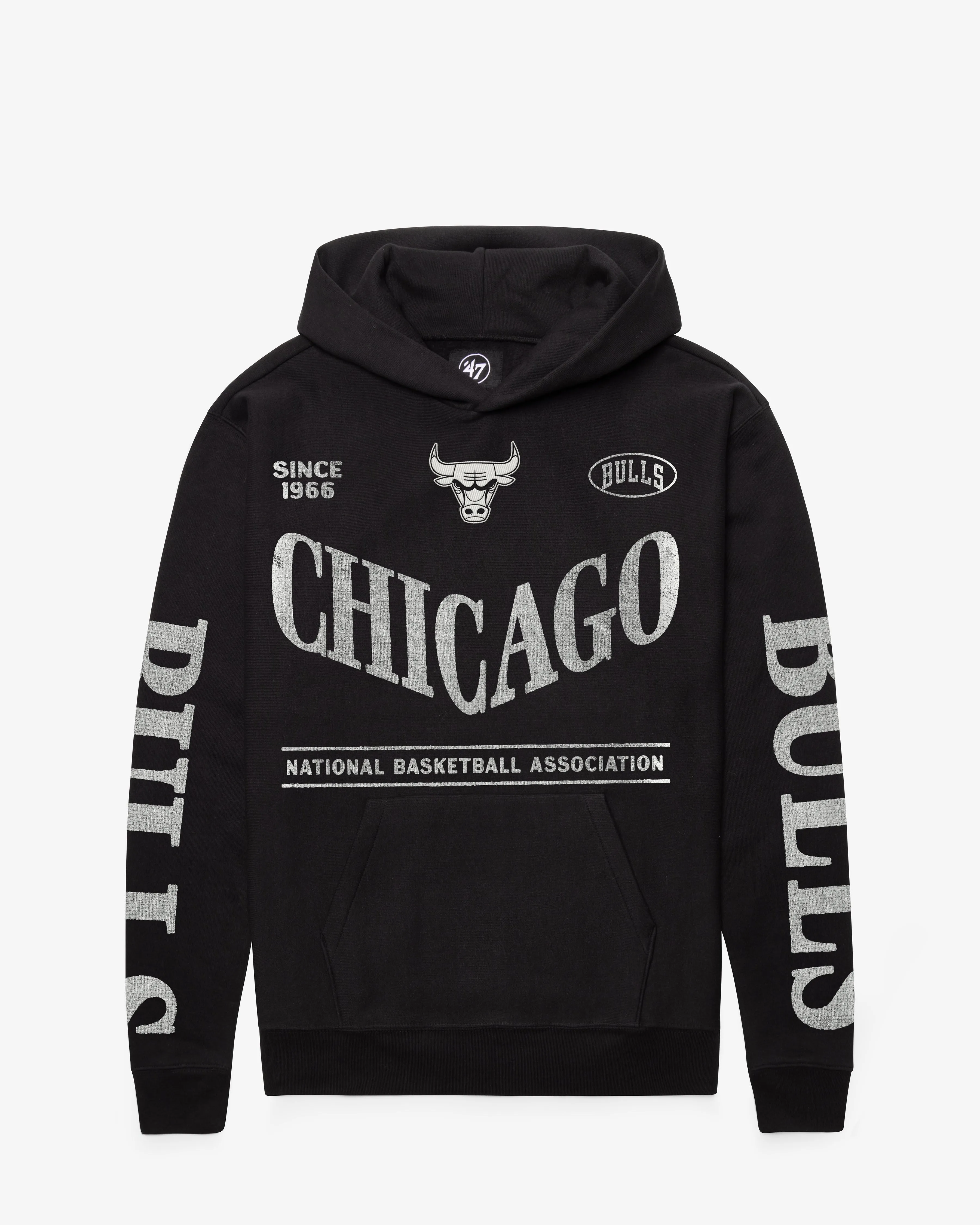 CHICAGO BULLS GRINDSTONE '47 FOUNDATION HOOD