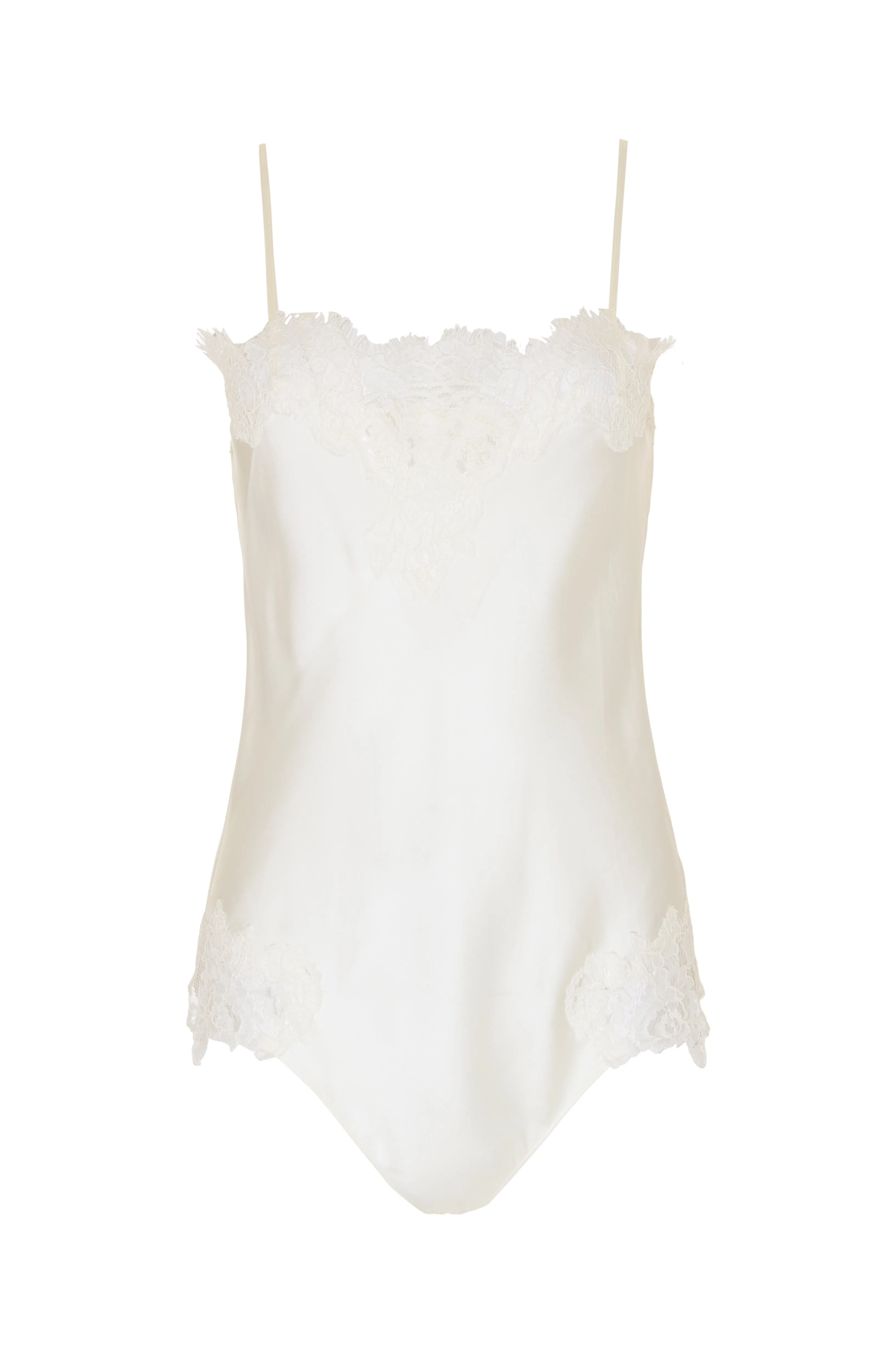Coco Lace Silk Bodysuit
