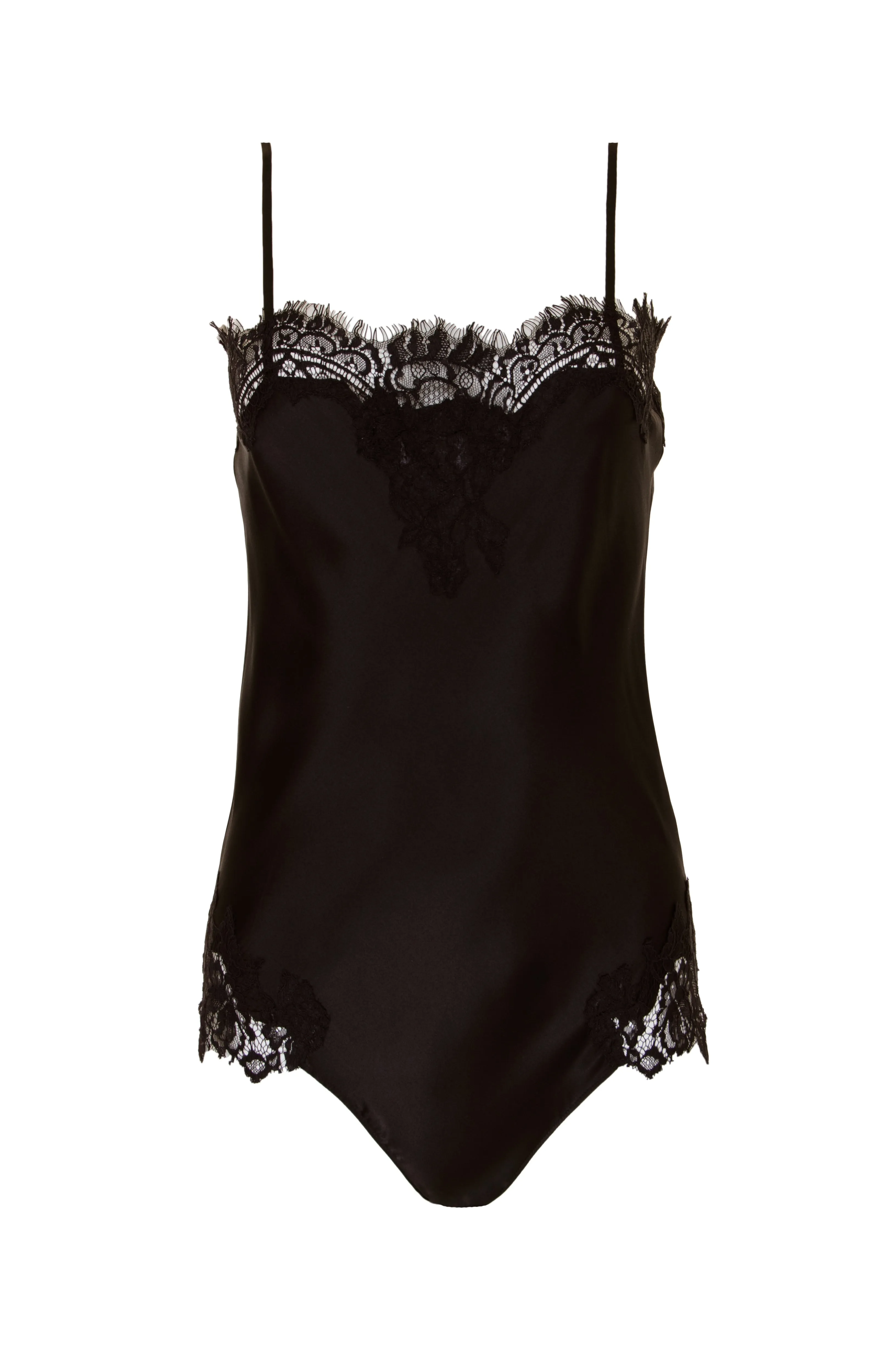 Coco Lace Silk Bodysuit
