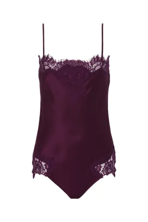 Coco Lace Silk Bodysuit