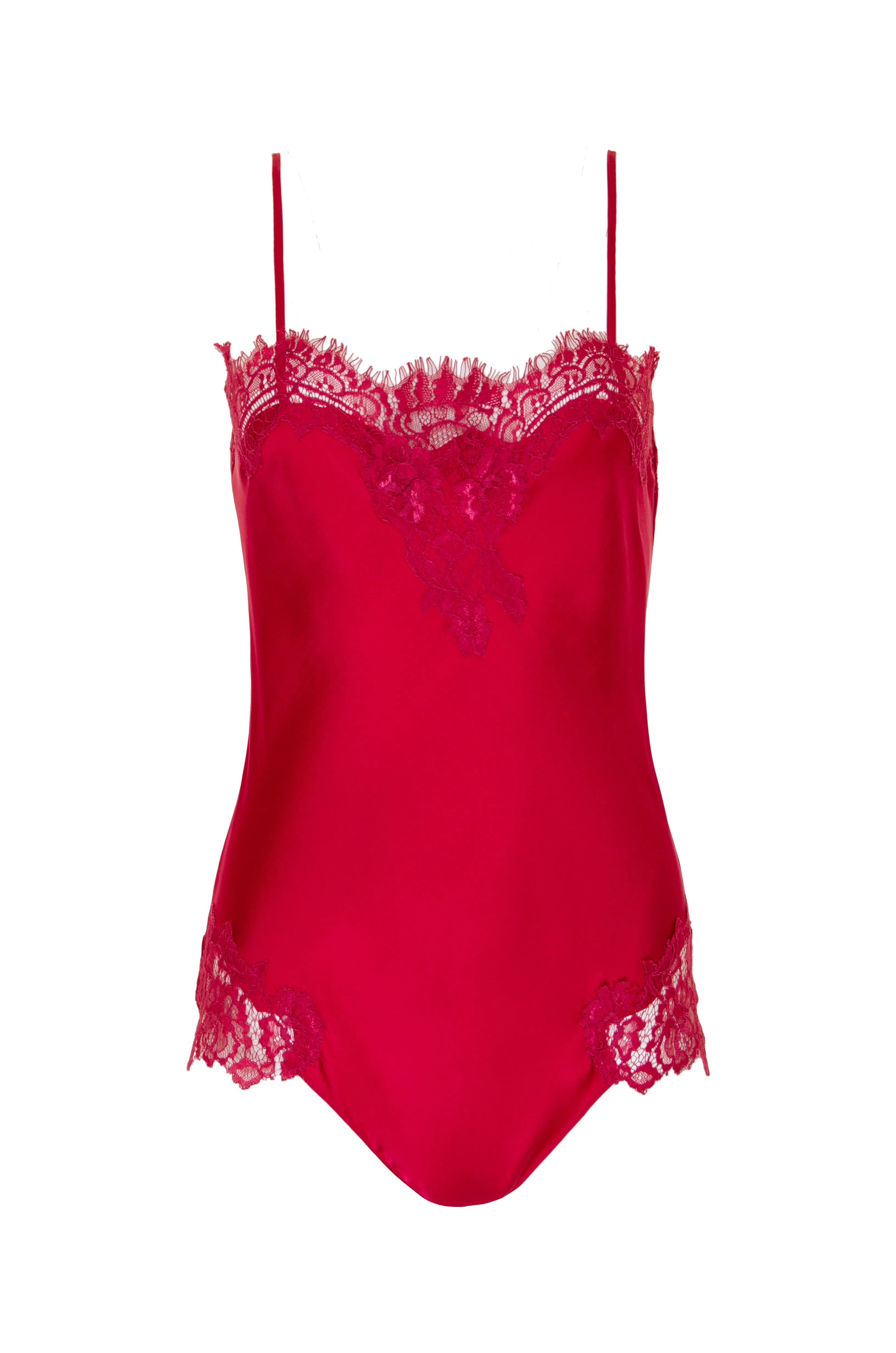 Coco Lace Silk Bodysuit