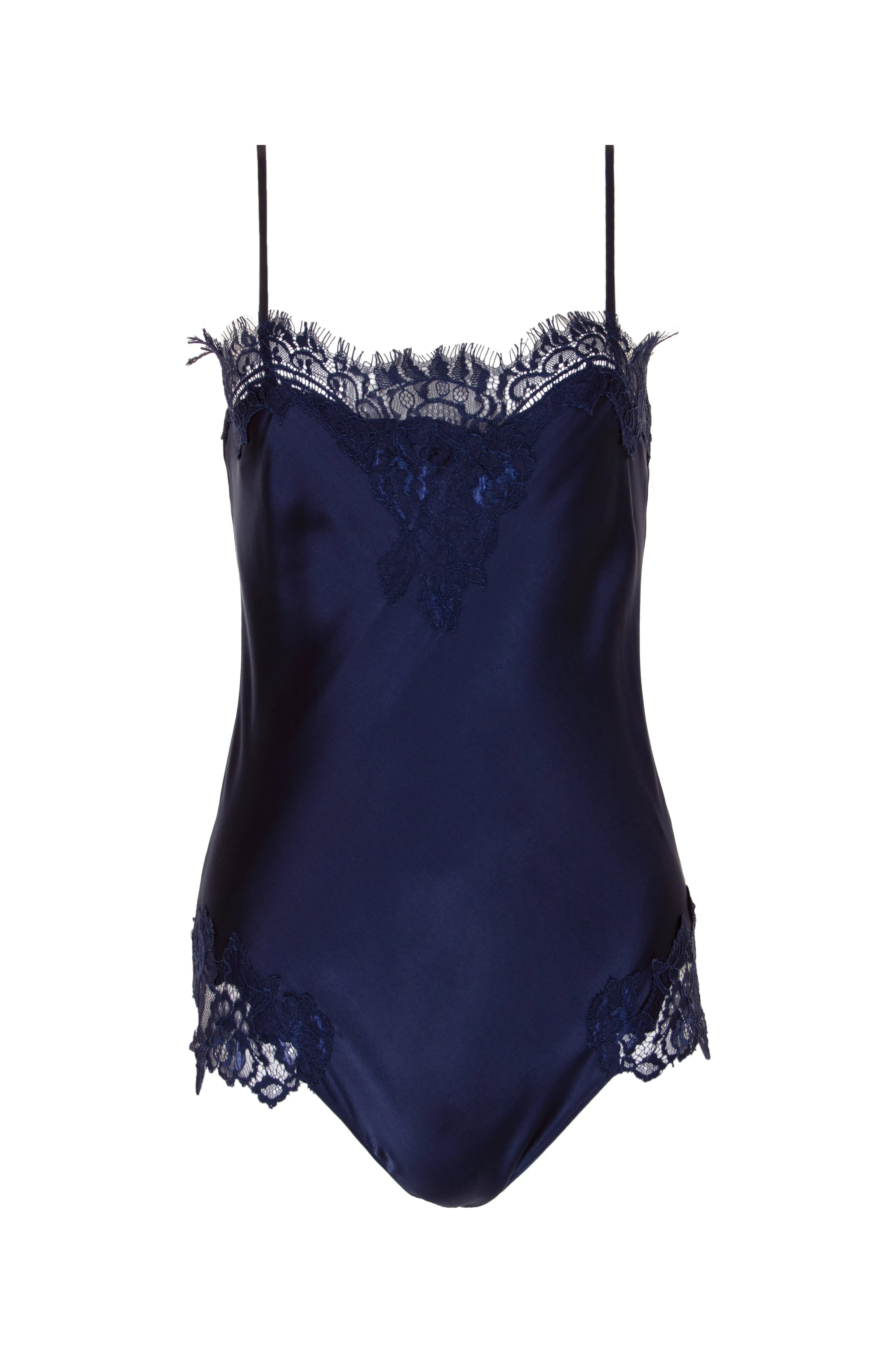 Coco Lace Silk Bodysuit