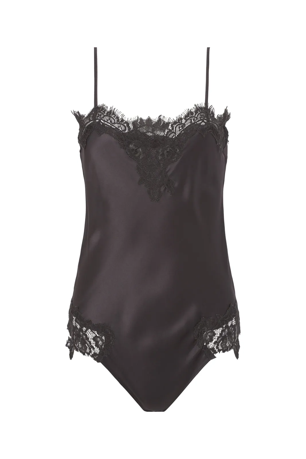 Coco Lace Silk Bodysuit