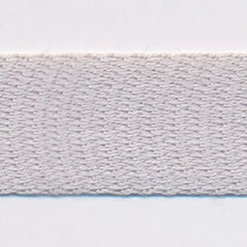 Cotton Knit Tape #48 Silver