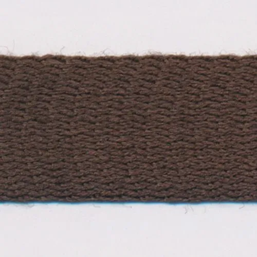 Cotton Knit Tape #74 Smoke Brown