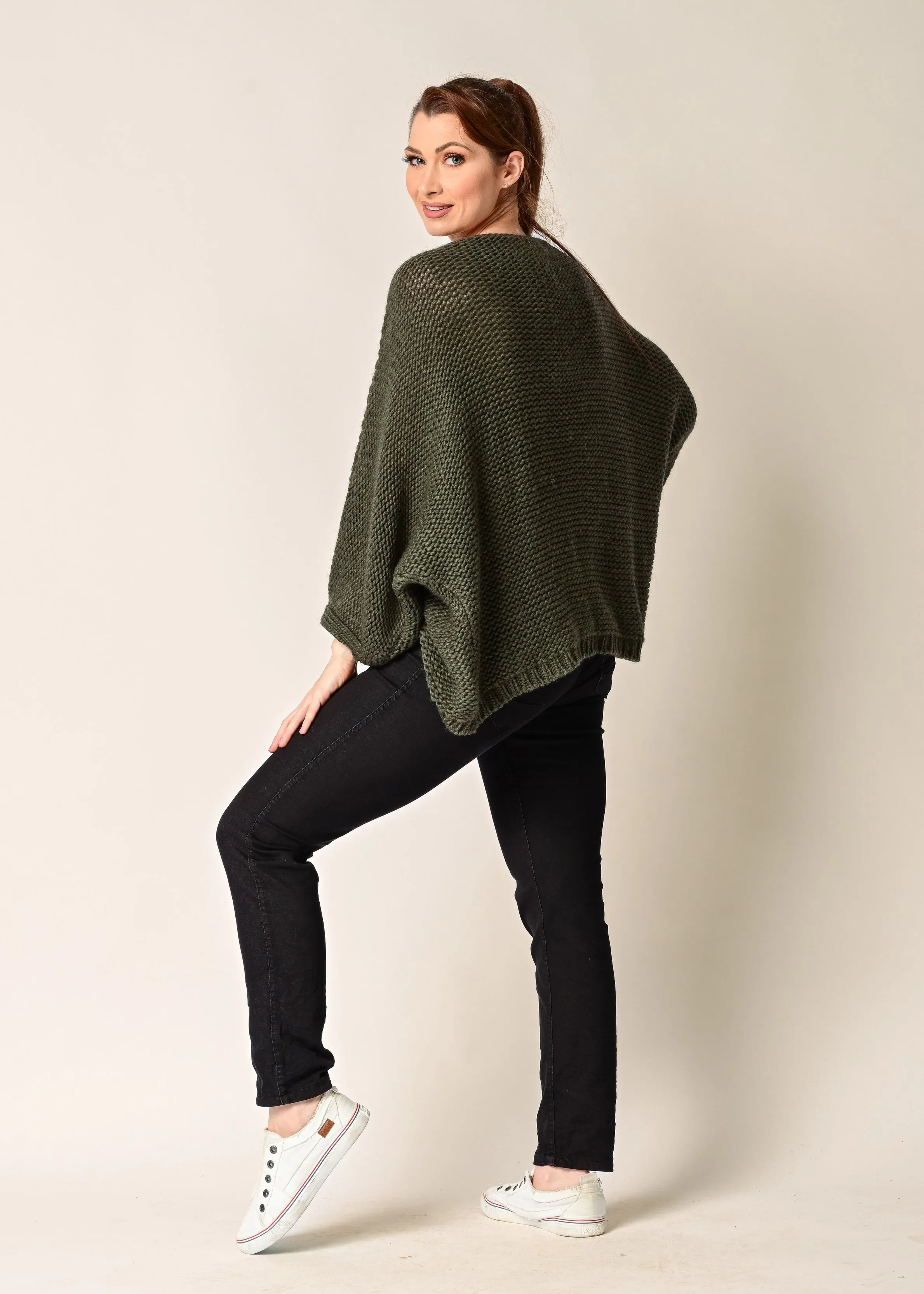 Daly Knit Top in Khaki