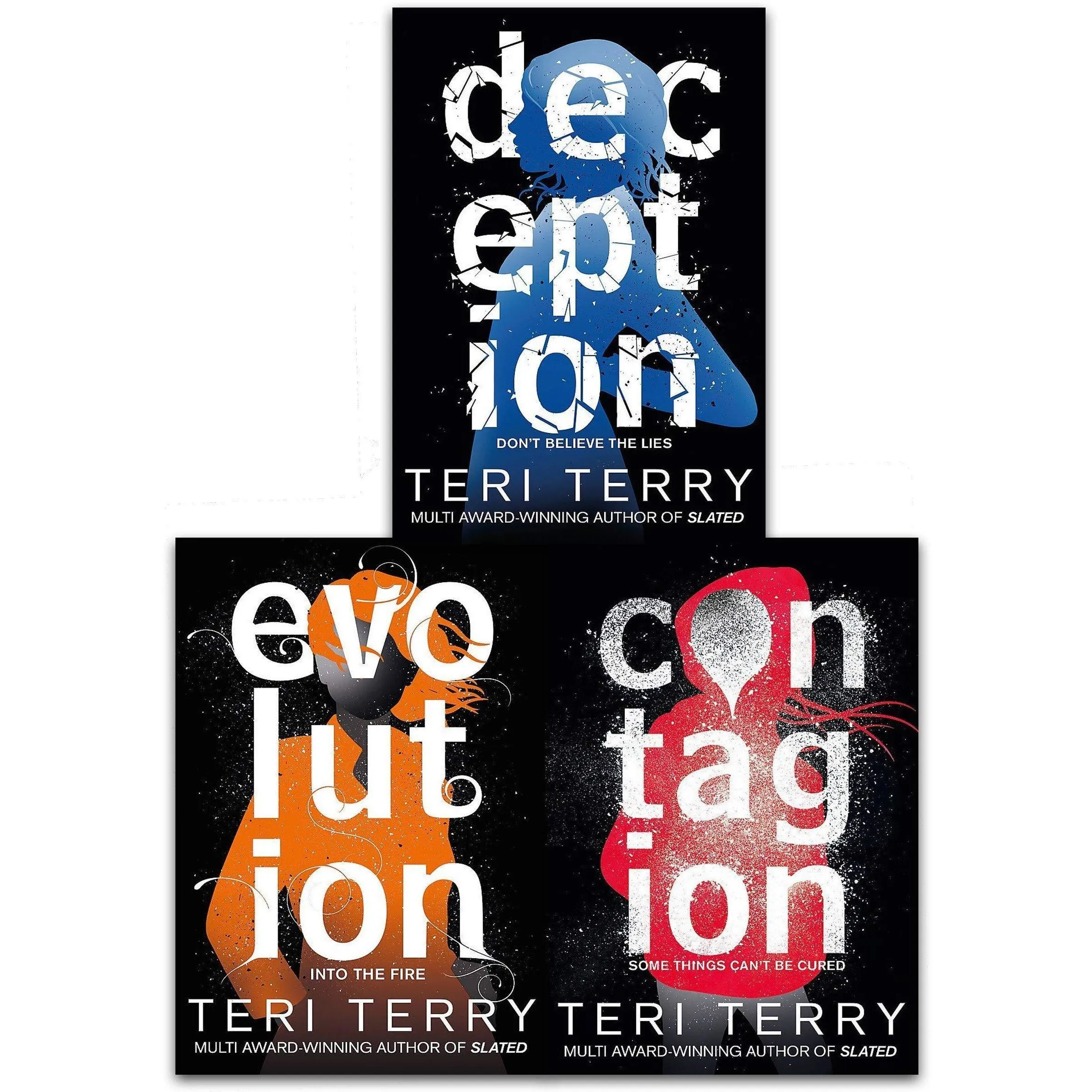 Dark Matter Trilogy 3 Books Collection Set by Teri Terry - Contagion, Deception, Evolution
