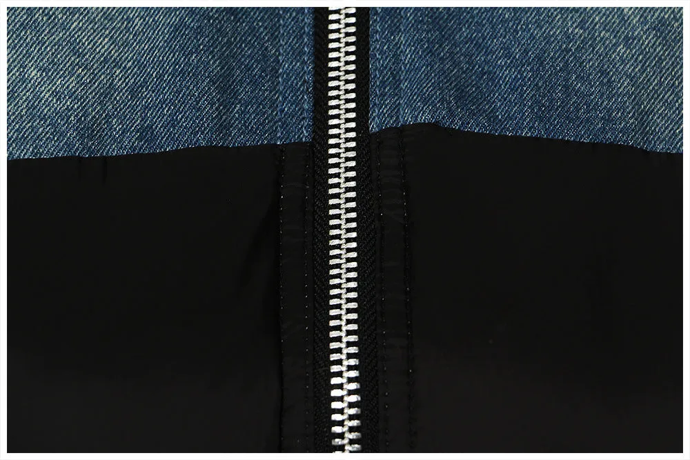 Denim Padded Jacket