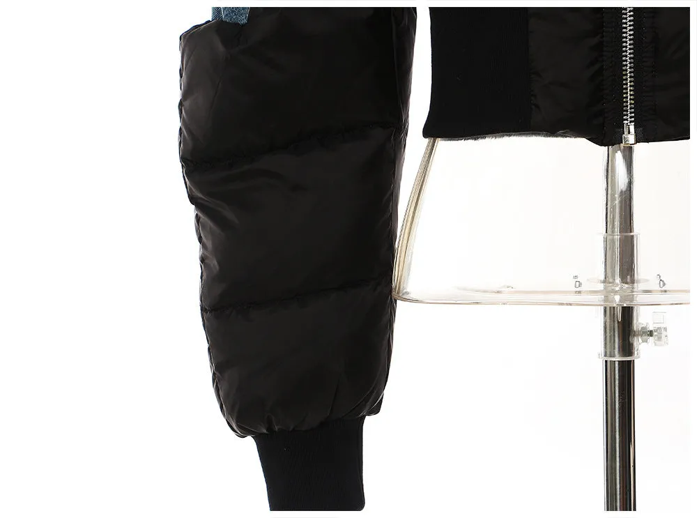 Denim Padded Jacket
