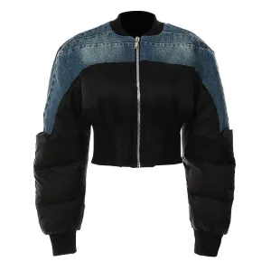 Denim Padded Jacket