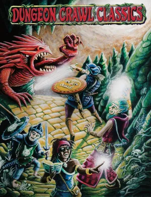 Dungeon Crawl Classics; Stefan Poag Cover