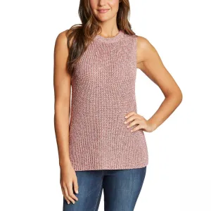 Ella Moss Women's Marled Sleeveless Tank Sweater