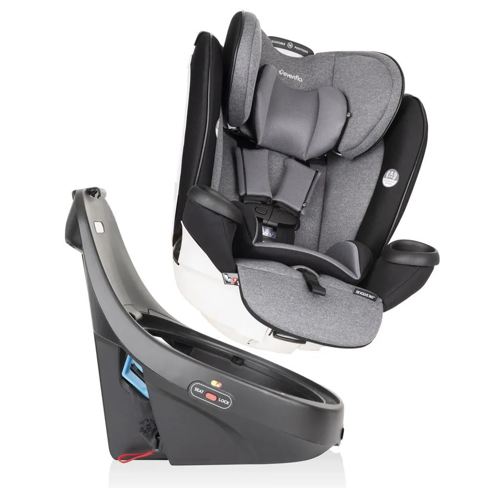 Evenflo Gold Revolve360 Rotational All-in One Convertible Car Seat - Moonstone Gray