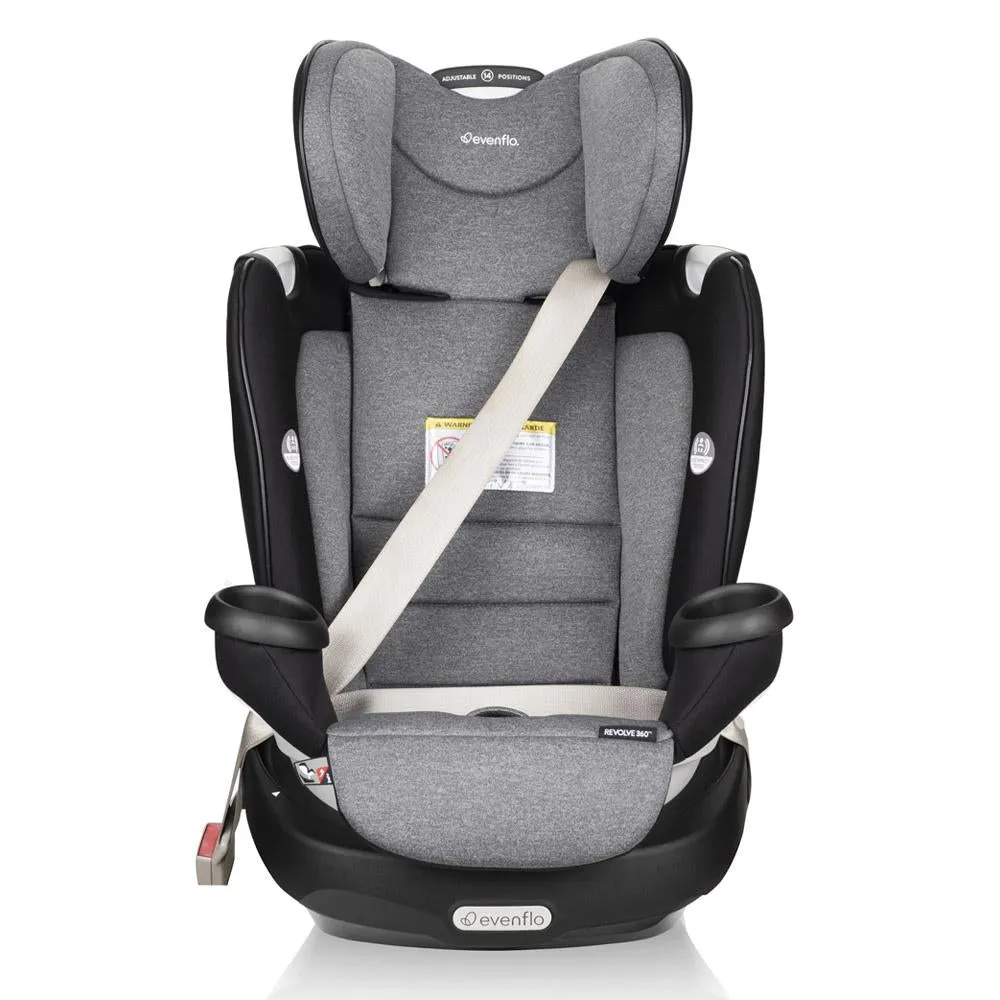 Evenflo Gold Revolve360 Rotational All-in One Convertible Car Seat - Moonstone Gray