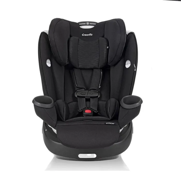 Evenflo Gold Revolve360 Rotational All-in-One Convertible Car Seat - Onyx Black