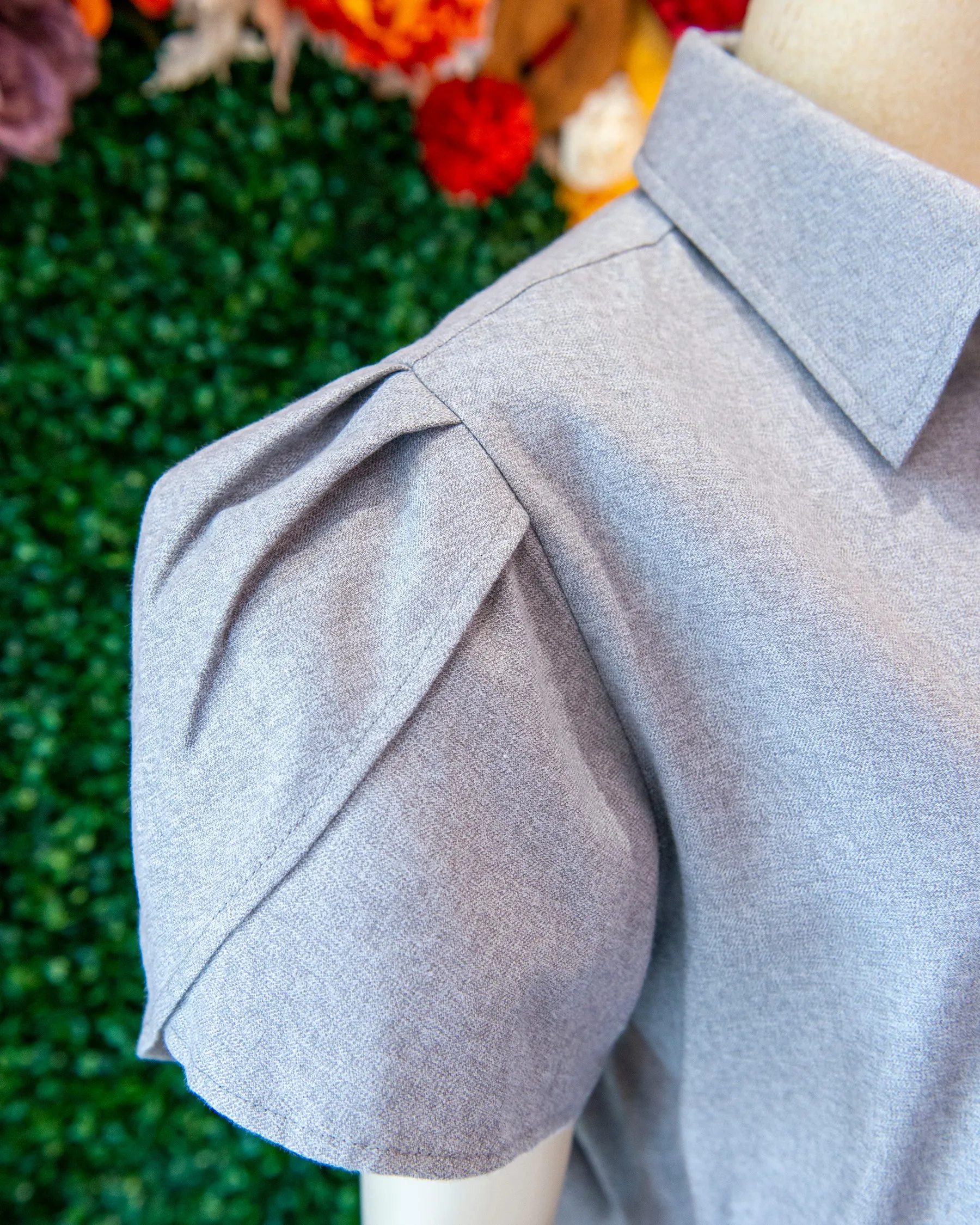 Flannel Tulip Sleeve