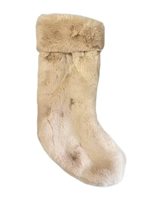 FUR CHRISTMAS STOCKINGS HOLDER