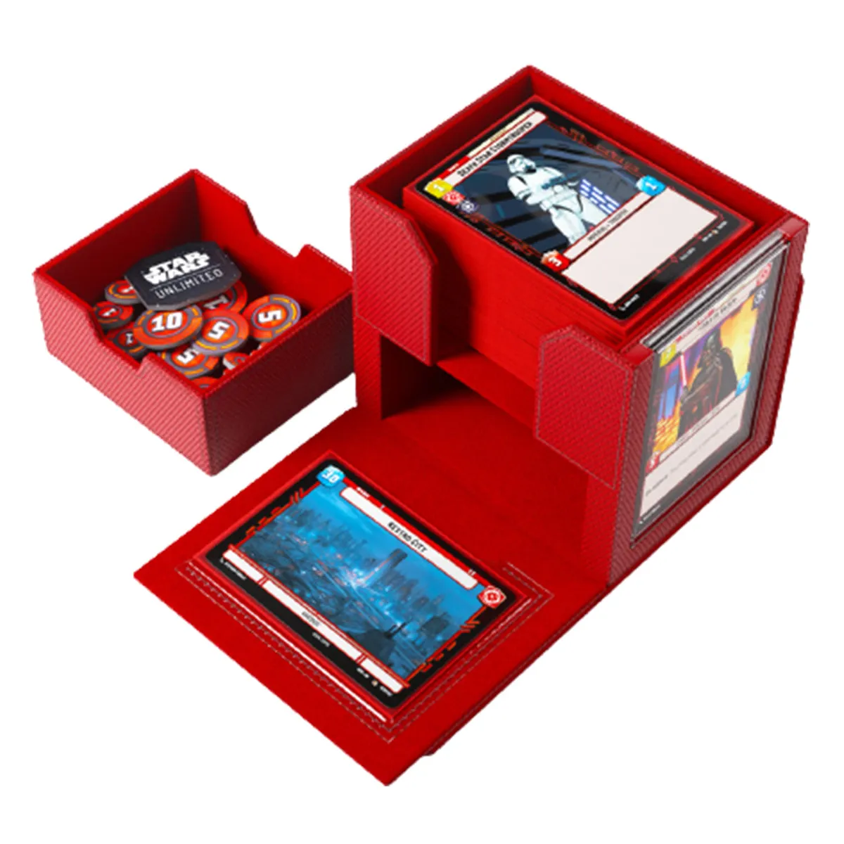 Gamegenic Star Wars Unlimited Deck Pod - Red
