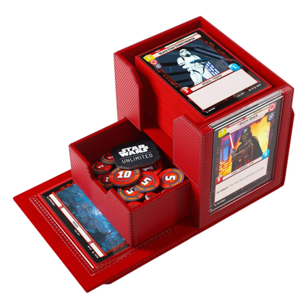 Gamegenic Star Wars Unlimited Deck Pod - Red