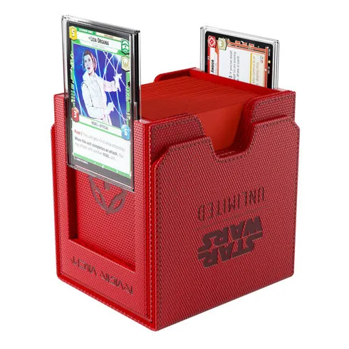 Gamegenic Star Wars Unlimited Twin Suns Deck Pod - Red