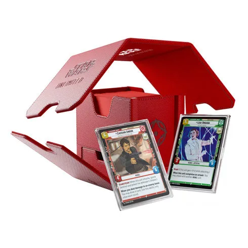 Gamegenic Star Wars Unlimited Twin Suns Deck Pod - Red