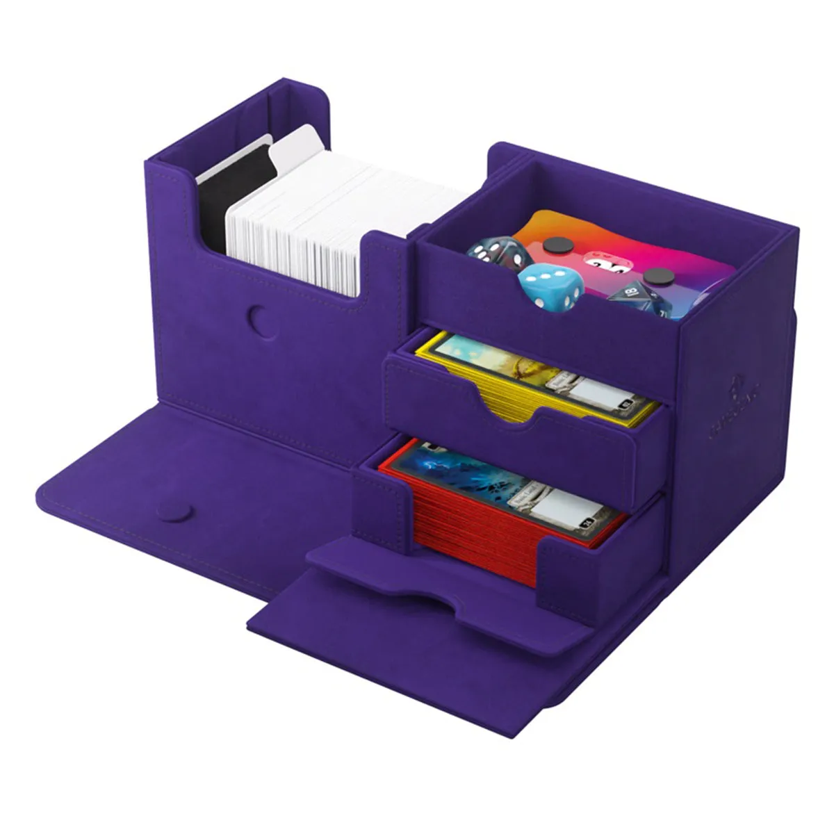 Gamegenic The Academic 133  XL Deck Box Purple/Purple