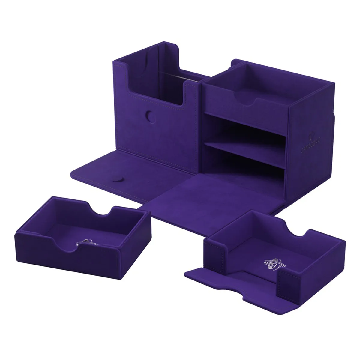 Gamegenic The Academic 133  XL Deck Box Purple/Purple
