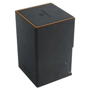 Gamegenic Watchtower 100  XL 2021 Edition Black/Orange Deck Box