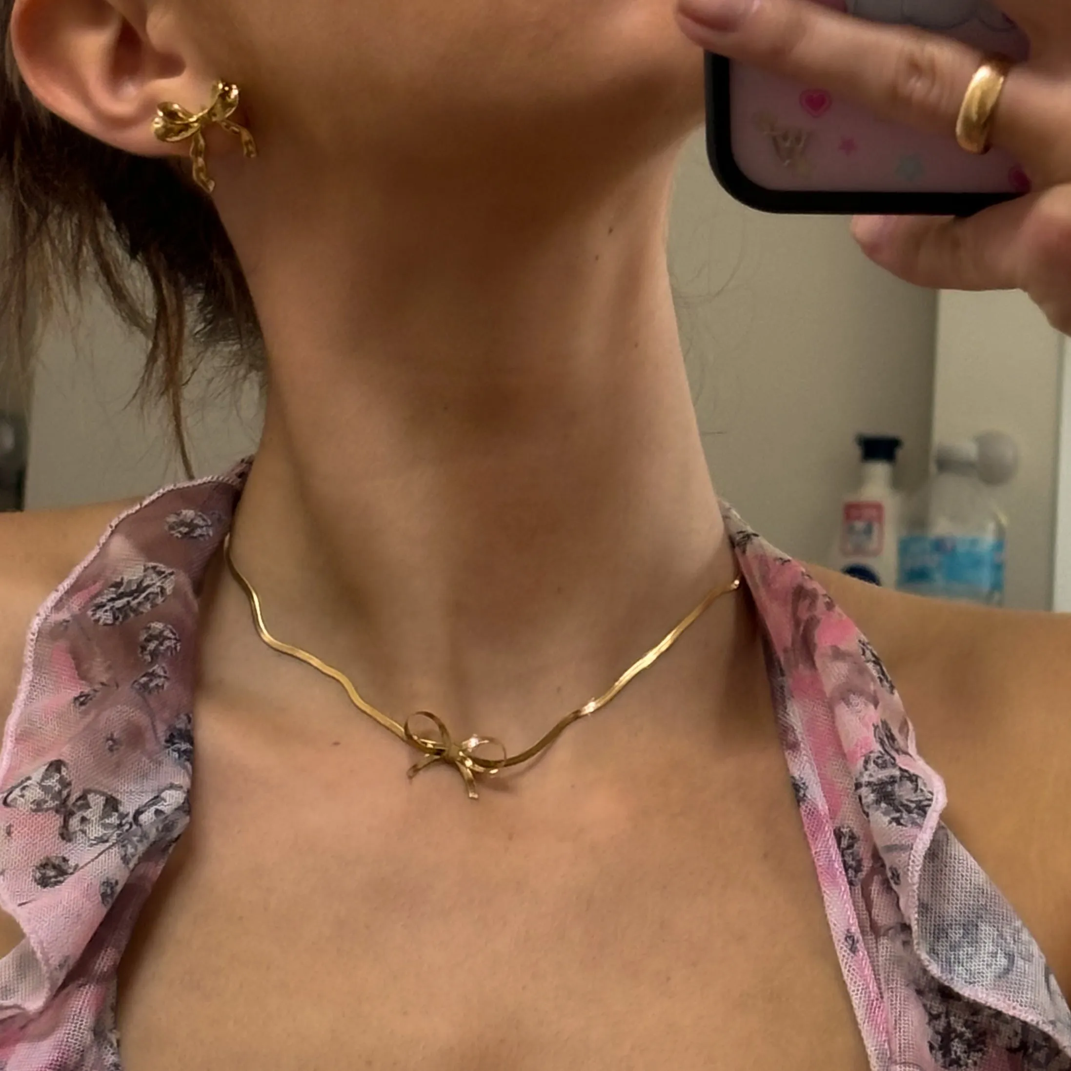 HERRING-BOW NECKLACE