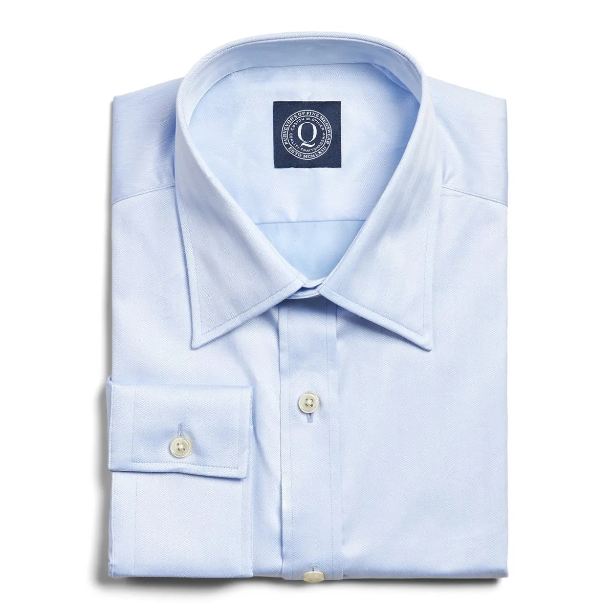 Herringbone - Light Blue