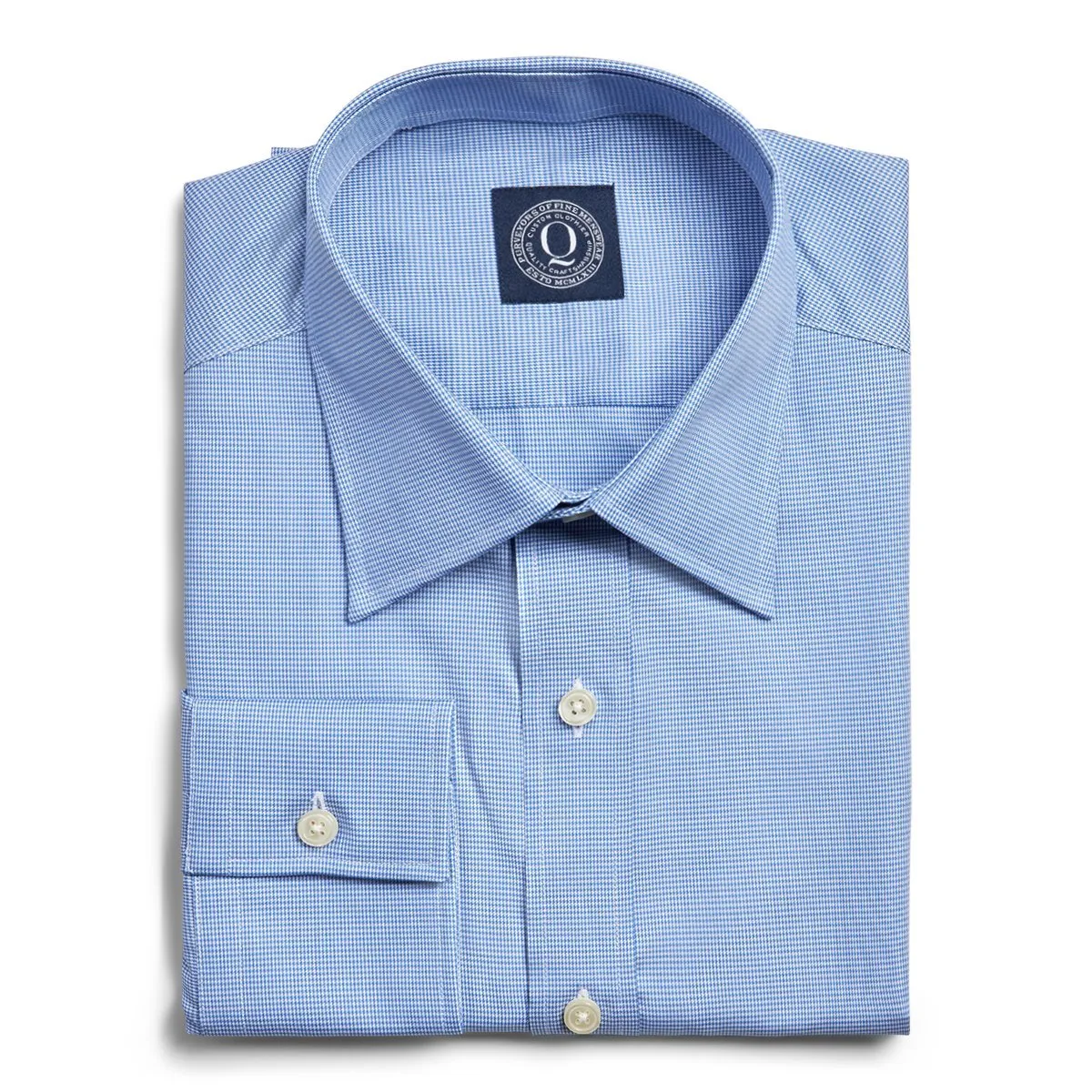 Houndstooth - Blue