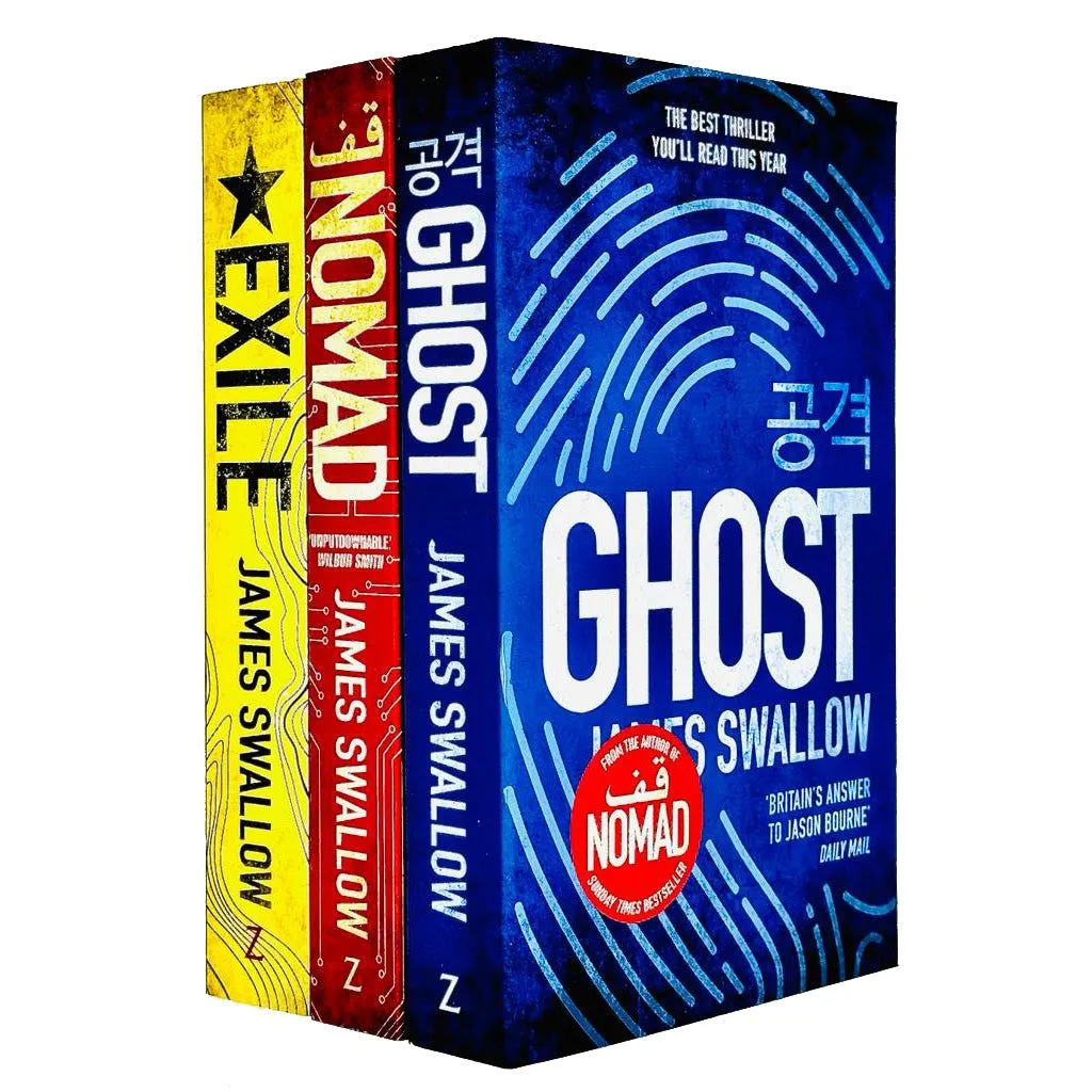 James swallow marc dane series collection 3 books set ( Ghost,Nomad ,Exile)