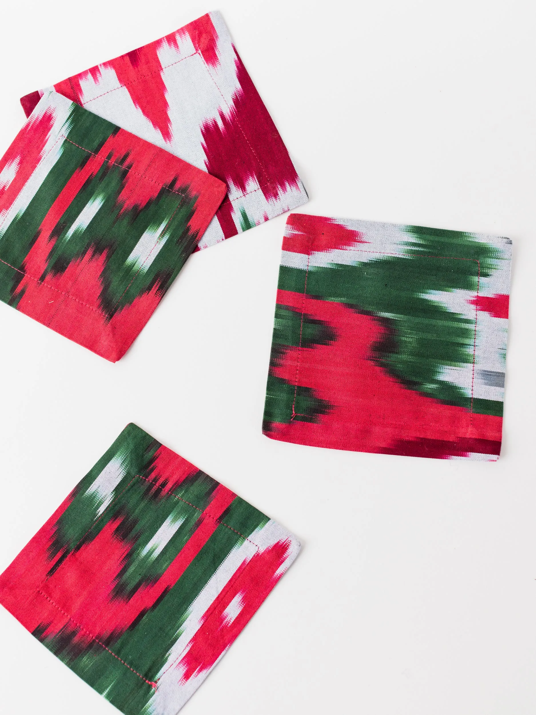 Jewel Ikat Cocktail Napkin Set