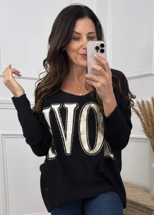Jill Black LOVE Top