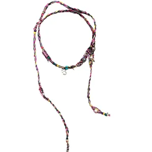 Kaleidoscope Rainbow Yellow Sapphire Diamond Rockstar Lariat