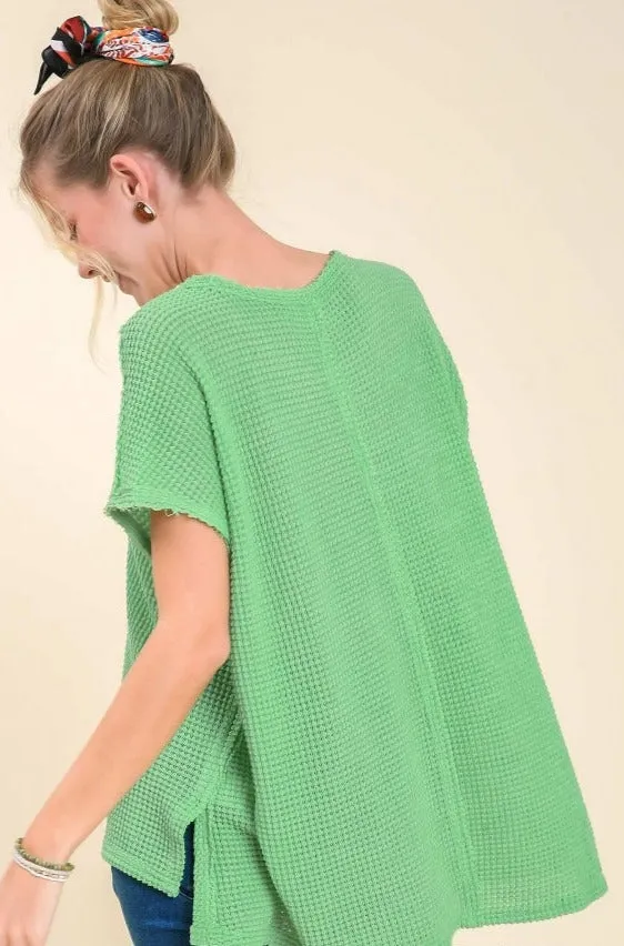 KRYSTAL TOP - GREEN