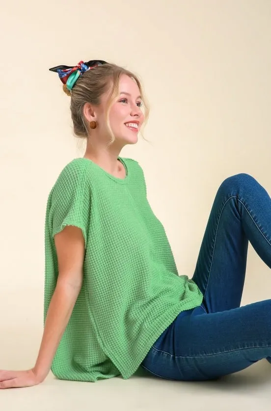 KRYSTAL TOP - GREEN