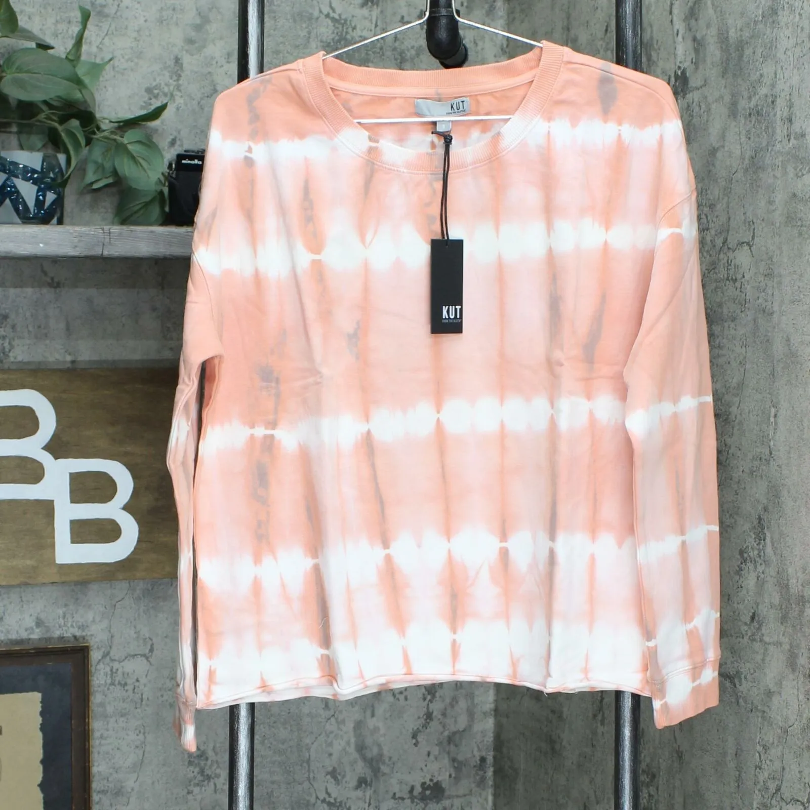 KUT from the Kloth Women's Michaela Tie Dye Sweatshirt