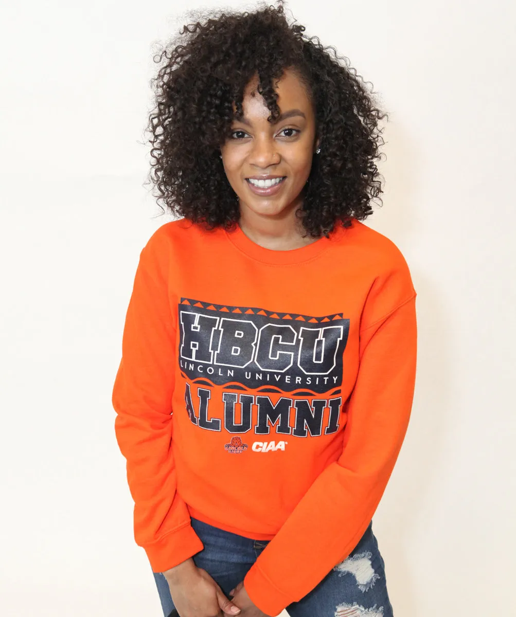 LINCOLN | 90s ALUMNI | Orange Unisex Sweatshirt (z)